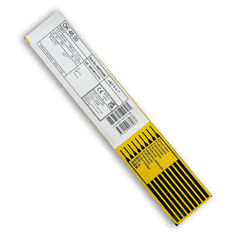 Електроди зварювальні д. 4 мм, ESAB OK 46.00 (ISO 2560 - E 38 0 RC 11), пак.5.5 кг